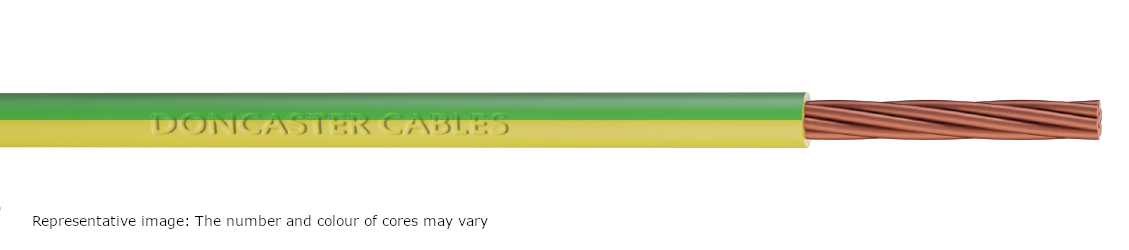 6491B 2.5 STRANDED LSNH  BROWN 500 MTR RLS         